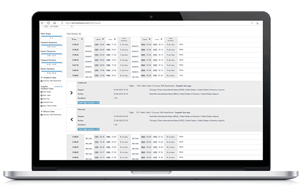 American Airlines NDC enablement 